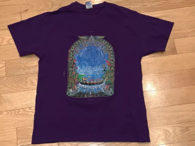 GRATEFUL DEAD Bob Weir Phil Lesh FURTHUR Tshirt Size L Large Double Sided