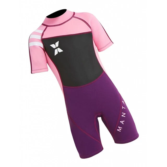 Maillot De Bain Maillot De Bain Rose Pour Enfants 2.5mm
