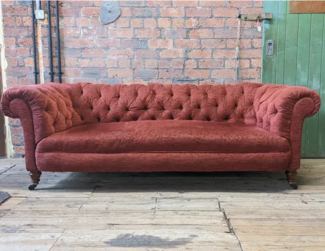 Antique Hampton & Sons Chesterfield Sofa