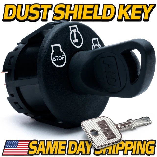 GY00191 Starter Ignition Switch fits John Deere w/Protective Umbrella Key