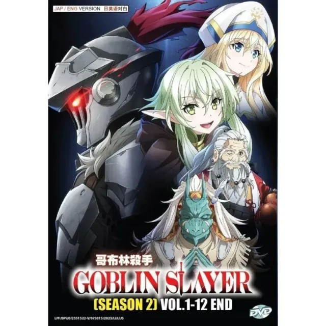 DVD Anime Goblin Slayer Season 2 Volume 1-12.END English Audio Dubbed All Region