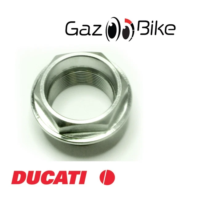 DUCATI ORIGINE Ecrou d'axe de roue avant 848-1098-diavel-hypermotard 74810651A