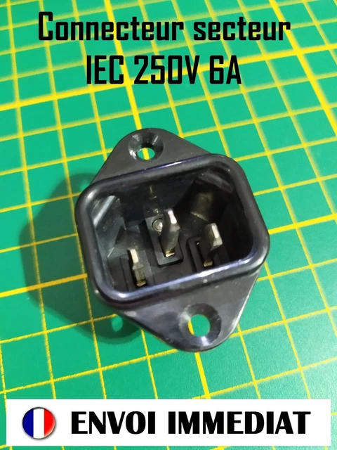 Connecteur boîtier mâle 3 voies pour commodo de guidon Jetprime