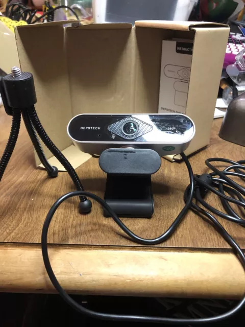 Logitech - Trípode ligero para cámara web para smartphone, Logitech Webcam  C920 C922, soporte de trípode para cámara pequeña, soporte de mesa (negro)