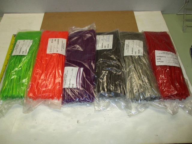Newell Reels ** 6- Packs Newell 11' Skirts **6 Different Colors * Nos *10 In Ea.