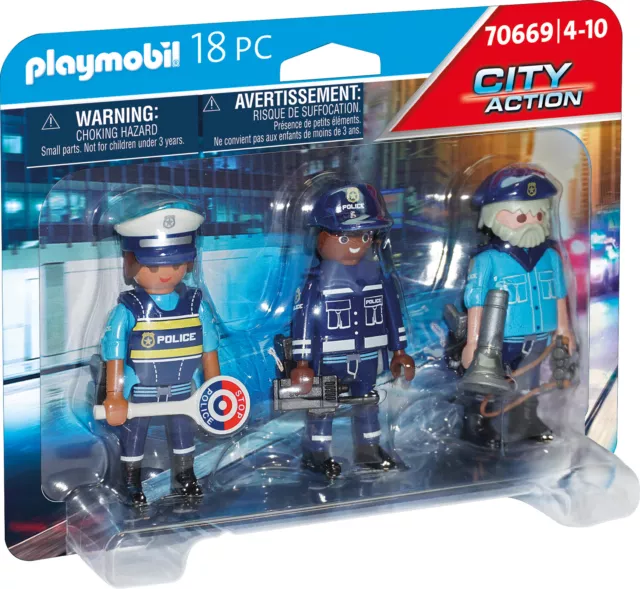PLAYMOBIL® City Action 70669 Figurenset Polizei, NEU & OVP