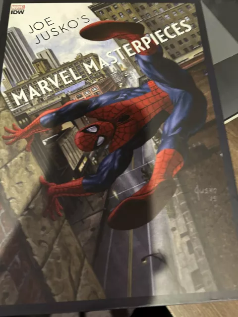 Joe Jusko's Marvel Masterpieces 2018 Hc Idw Nm Ohc Book