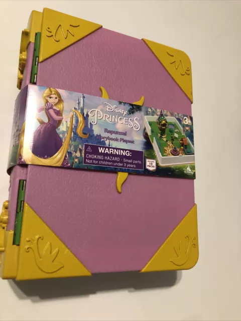 Disney Parks Princess RAPUNZEL Storybook Playset NEW With Damaged Case