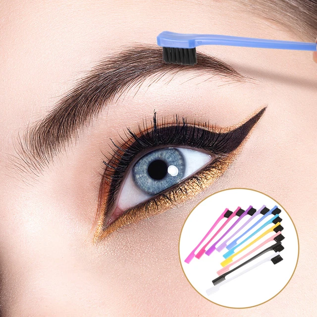 10 un. cepillos de cejas peines parapines para el cabello cepillos para la frente