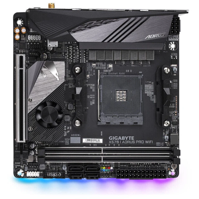 GIGABYTE X570 I AORUS PRO WIFI Motherboard AMD X570 Socket AM4 DDR4 M.2