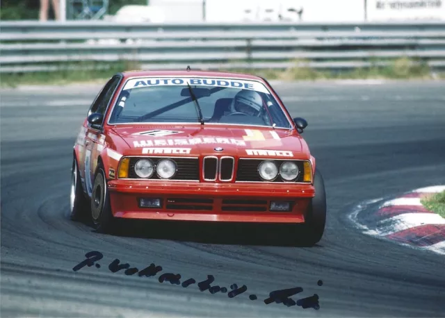 Robert Walterscheid-Müller - BMW 635 CSi - DTM - 1984 - orginal signiert!