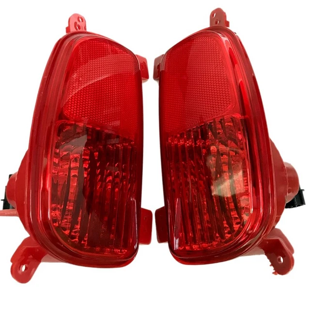 1Pair Car Rear Bumper Fog Light Parking Warning Reflector Taillights for So Q3I8