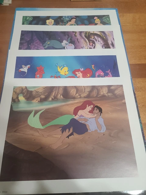 Disney's The Little Mermaid Lithograph Portfolio Set of four (new) Disney's The Little Mermaid Lithograph Portfolio Set of four (new)