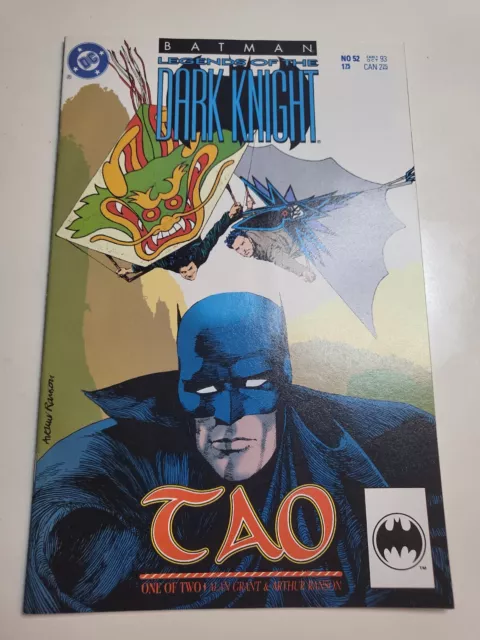 Batman: Legends of the Dark Knight #52: "Tao" Part 1 DC Comics 1993 NM