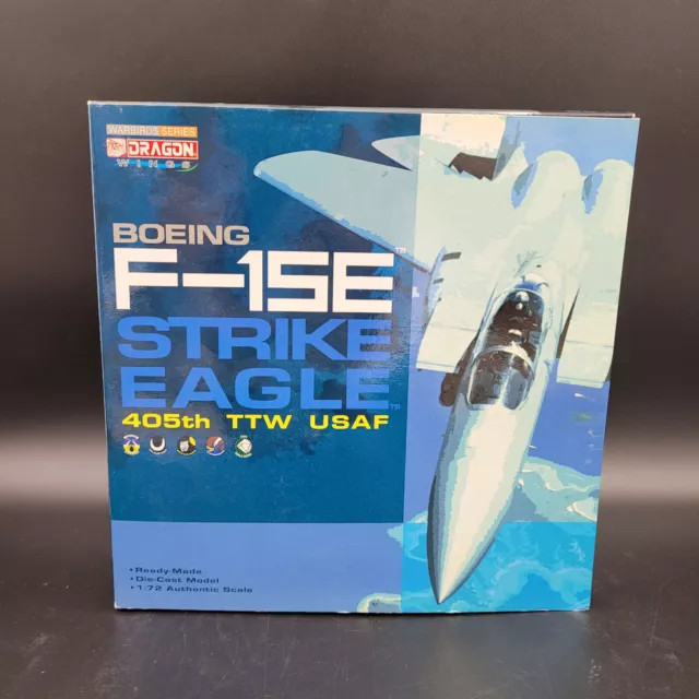 2003 Dragon Wings Warbirds Series Boeing F-15E Strike Eagle 405th TTW USAF 1:72 2003 Dragon Wings Warbirds Series Boeing F-15E Strike Eagle 405th TTW USAF 1:72