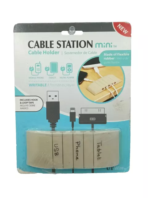 Cable UT: mini estación de cable (beige, UTW-CS05-BG)