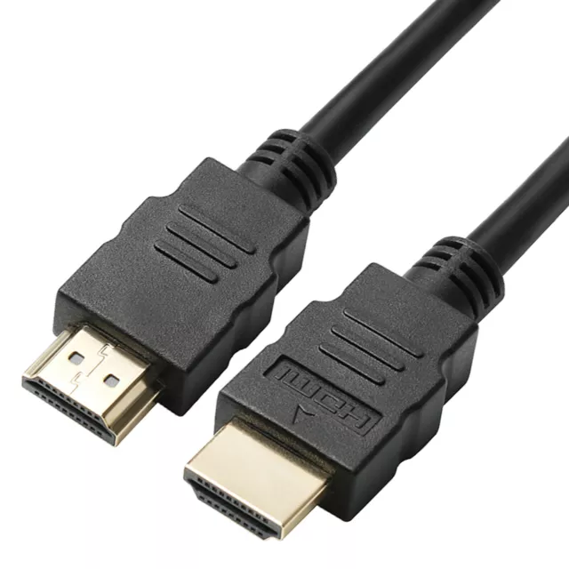 Cable HDMI High Speed Full HDTV 3D TV PS4 PS3 Proyector PC 4K Dorado Enchufe 3M 3