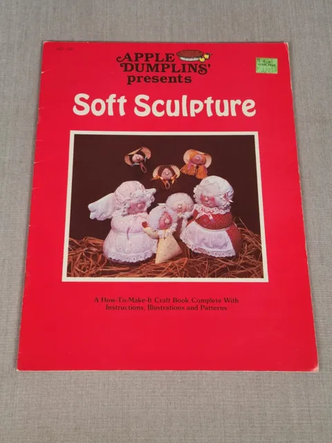 Soft Sculpture Doll Pattern Booklet Apple Dumplins Dolls Hoops Angel Valentine