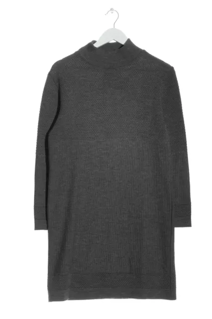 LE PIROL Robe en laine Dames T 38 gris foncé style décontracté