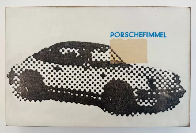 Jan M. Petersen   Porschefimmel   handgefertigt Objektkunst Geschenke