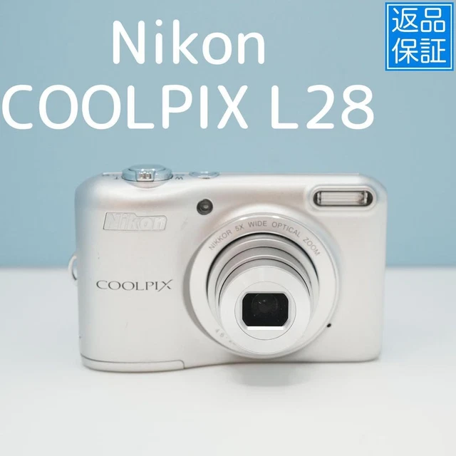 NIKON COOLPIX L28 Digital Camera Full Set A4867 $263.54