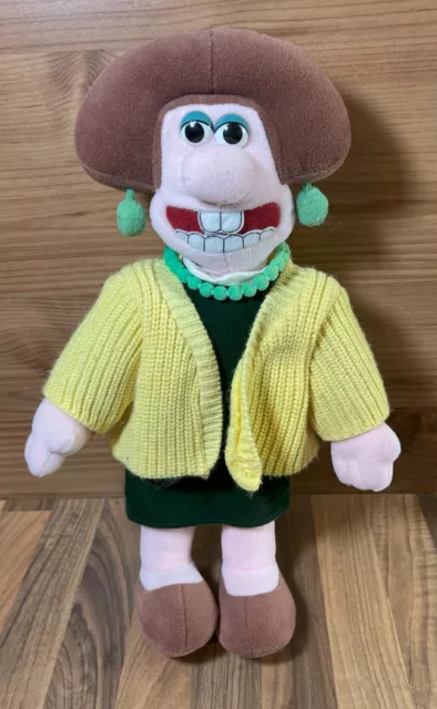 Vintage Wallace and Gromit Plush 14"  Wendolene by Born to Play Collectable