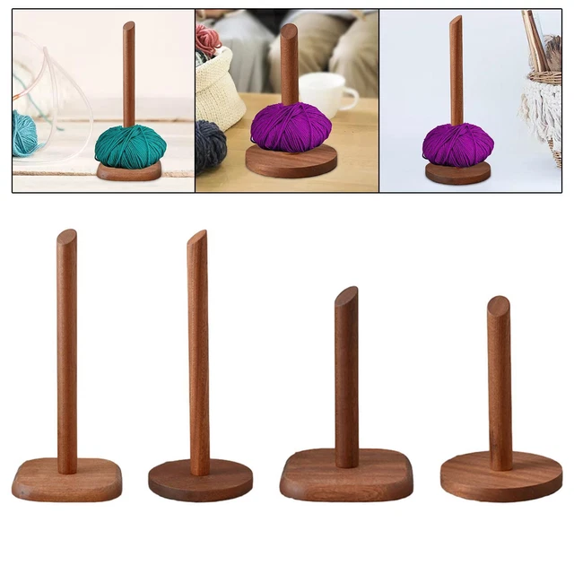 60 bobines porte-fil en bois,organisateur de bobine avec crochets de