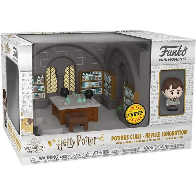 Harry Potter Neville Longbottom CHASE Mini Moments Mini-Figure Diorama Playset