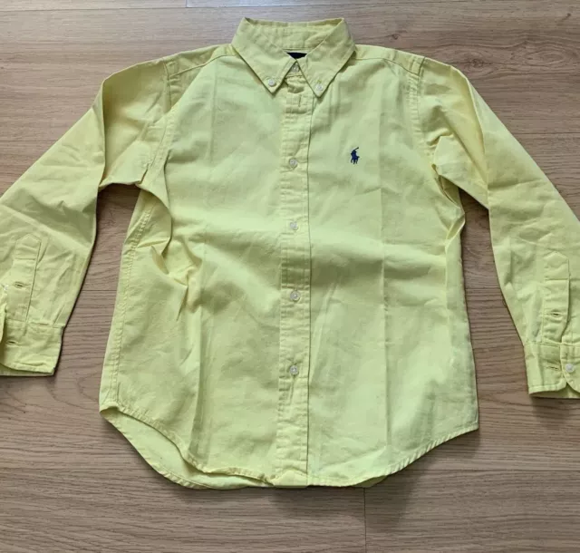 Boys 💯% Cotton Ralph Lauren CLASSIC BUTTONED DWN SHIRT"