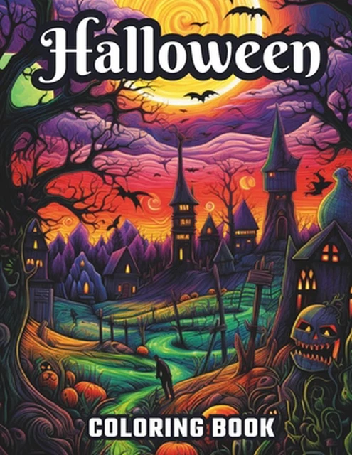 Zombie Nightmare Coloring Book – Ausmalbuch Für Erwachsene Mit Schwarzem Hintergrund, 60 Designs