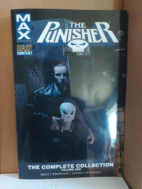 Punisher MAX The Complete Collection Vol 1 TPB Garth Ennis Robertson GN Marvel