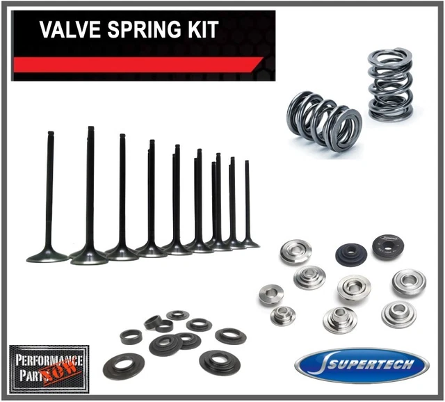 SUPERTECH VALVES DUAL Springs Ti Retainers Honda KSeries K20 K20A K20Z