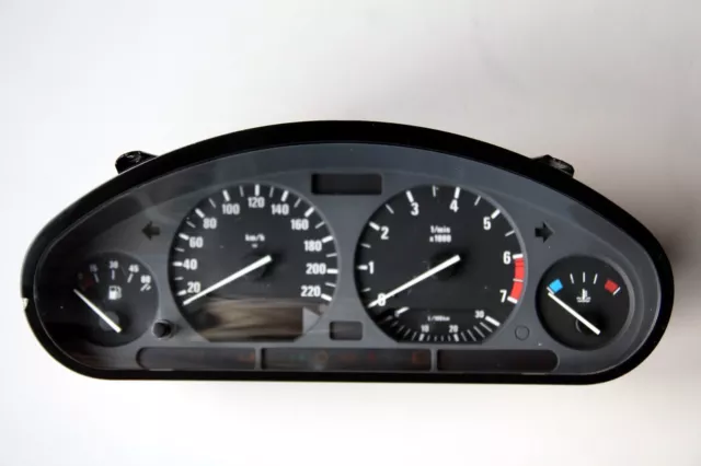 OE BMW 3 Series E36 318i Sedan Petrol 220km/h KPH Speedometer Instrument Cluster