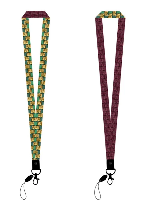 Demon Slayer Kimetsu no Yaiba Anime Tanjiro Giyu ID Badge Holder Lanyard