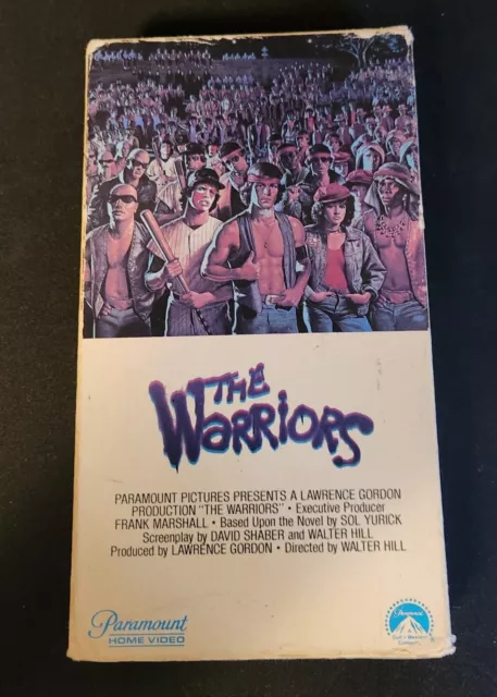 The Warriors VHS Paramount 1979 Cult Classic RARE 1st Release