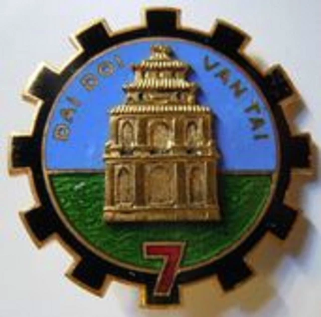 INSIGNE INDOCHINE 603E groupe de circulation routière Drago Paris bon