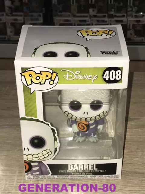 Funko Pop Barrel 408 Disney L'etrange Noel De Mr Jack