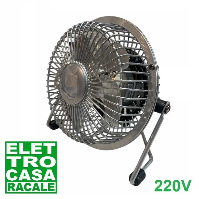 Bestron Ventilatore Da Tavolo 27 C, Piccolo Ventilatore Con 2