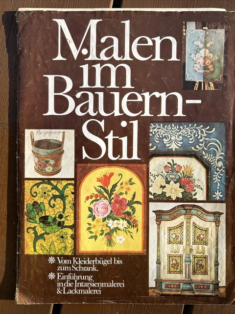 Malen im Bauern- Stil  Einführung In Intarsienmalerei & Lackmalerei ￼￼￼