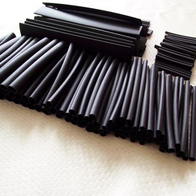 150 pezzi adesivo portatile semplice custodia tubo flessibile termoretraibile 2