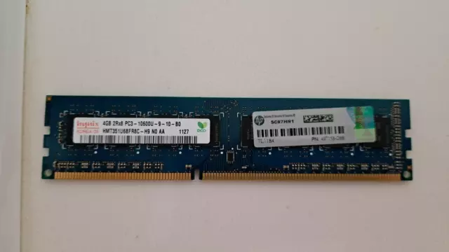 HMT351U6BFR8C-H9 - SK Hynix 1x 4GB DDR3-1333 UDIMM PC3-10600U