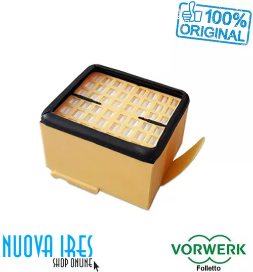 Microfiltro Filtro Igienico Hepa Originale Vorwerk Folletto Vk135 Vk136