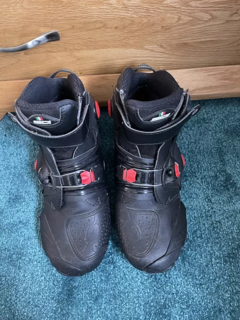 Sidi streetburner motorcycle clearance boots