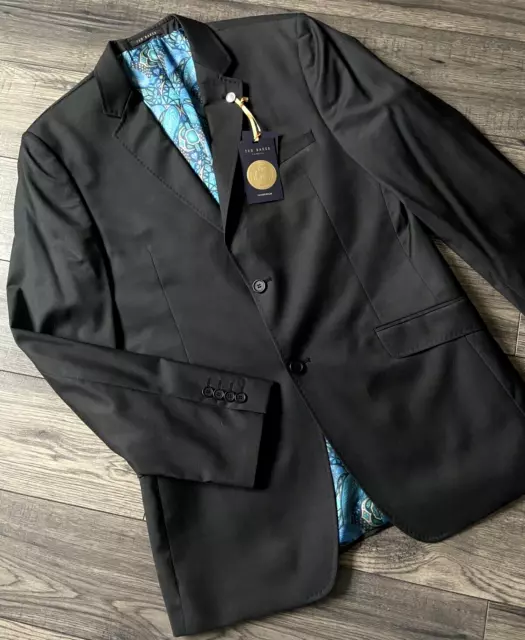 Ted Baker Endurance Blazer Giacca Sovereign Collezione Misura 40L BNWT