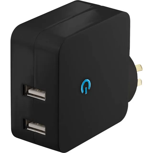 OZSTOCK 4.2 AMP DUAL USB WALL CHARGER 2 X 2.1A 4.2A TOTAL Power Adaptor
