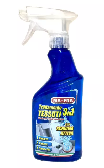 MA*FRA Trattamento Tessuti 3 IN 1 Pulitore sedili auto  MAFRA MA FRA 500 ml