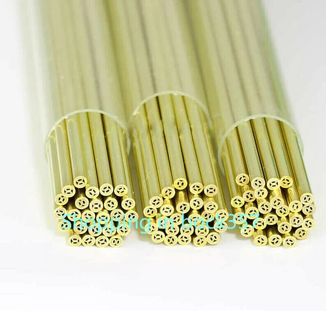 50pcs EDM Drilling Electric Discharge Machine Multi-Hole Brass Tube Ø1.7*400mm