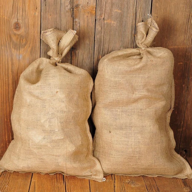 All Natural Burlap Feed Bag (Pack of 3)