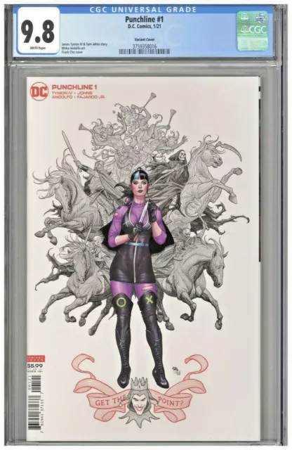Punchline #1 CGC 9.8 Frank Cho Variant Cover Edition DC Comics 2021 James Tynion