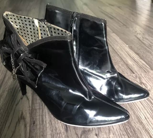 Golddigga patent boots sale